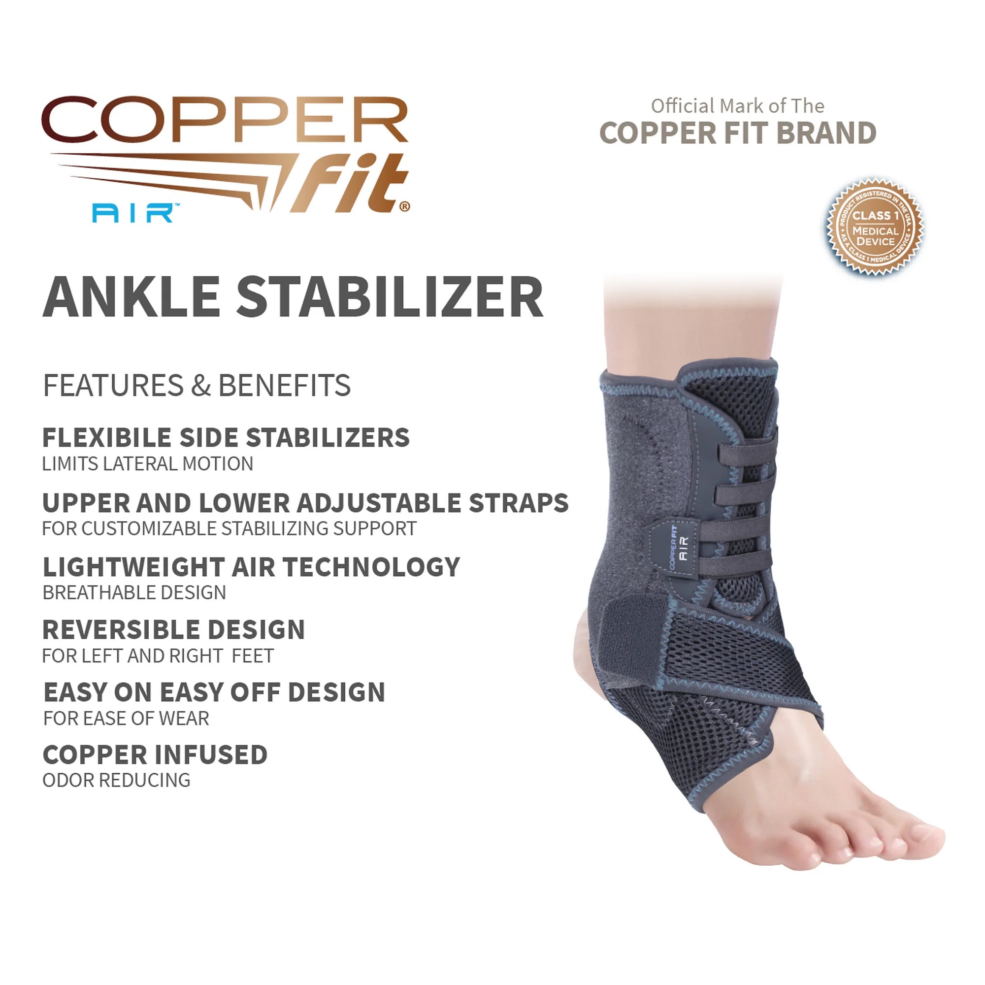 COPPER FIT® AIR Ankle Stabilizer - Image 4