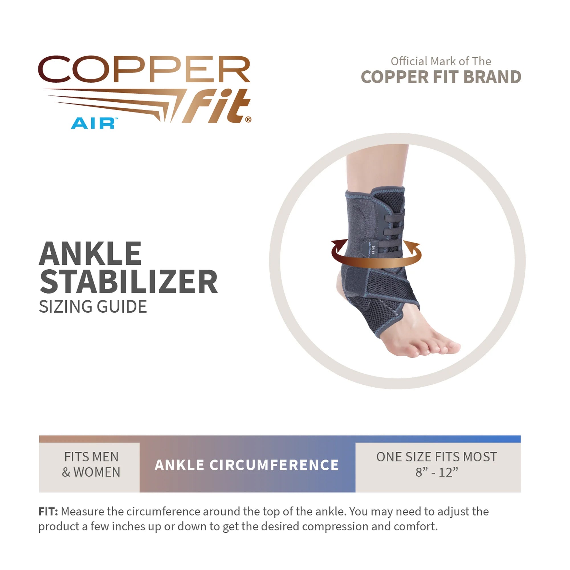 COPPER FIT® AIR Ankle Stabilizer - Image 5